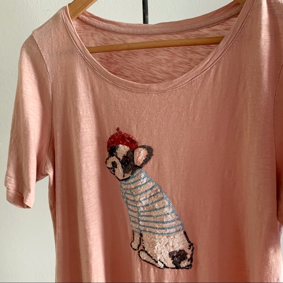 ▪️SOLD▪️Talbots 100% Cotton Top French Bulldog - Picture 3 of 5